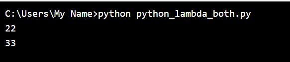Python Lambda使用详解